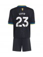 Manchester United Luke Shaw #23 Replika Tredje Kläder Barn 2025-26 Kortärmad (+ byxor)